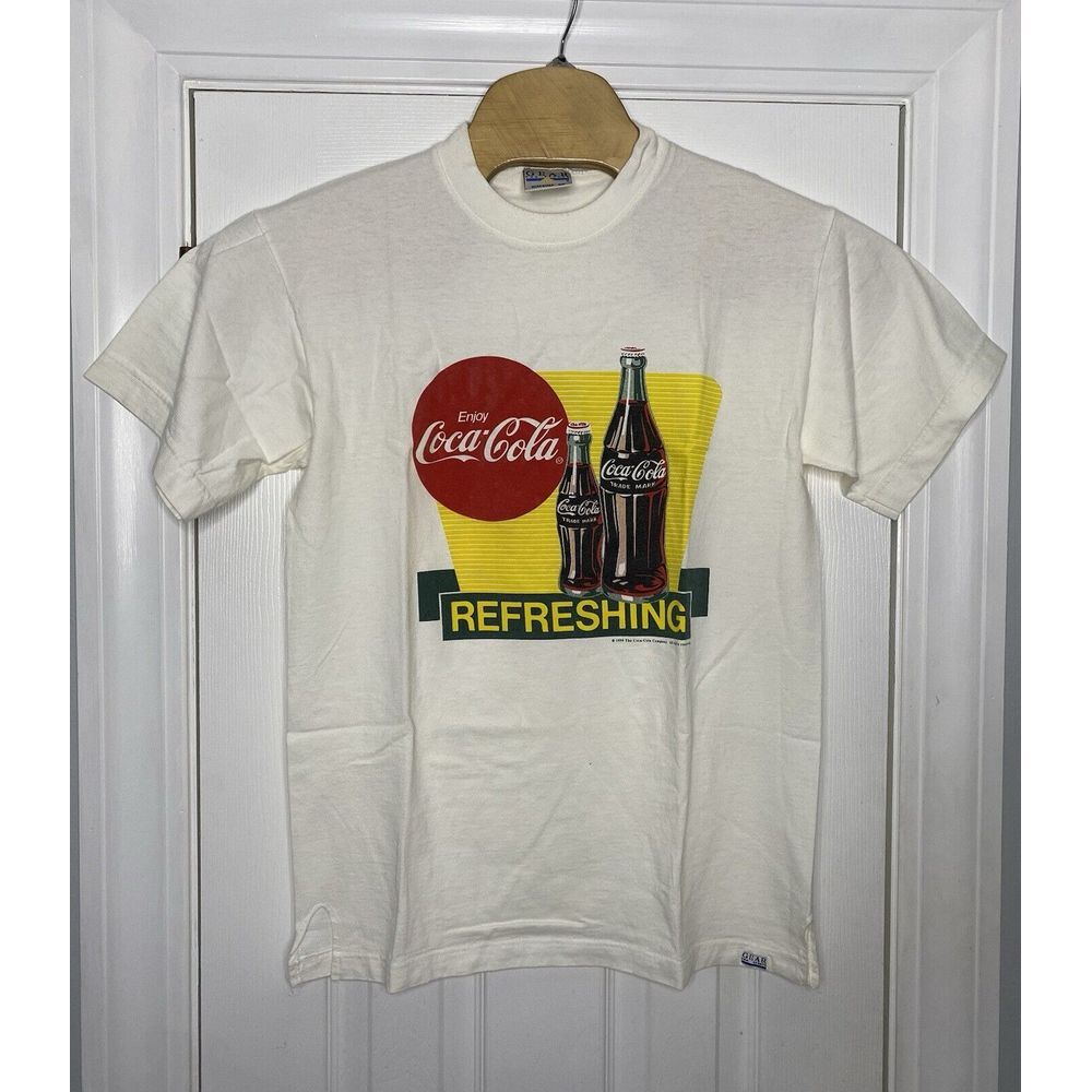 Vintage 1991 Gear For Sports Coca Cola‎ Arizona Collectors Club T-Shirt White M